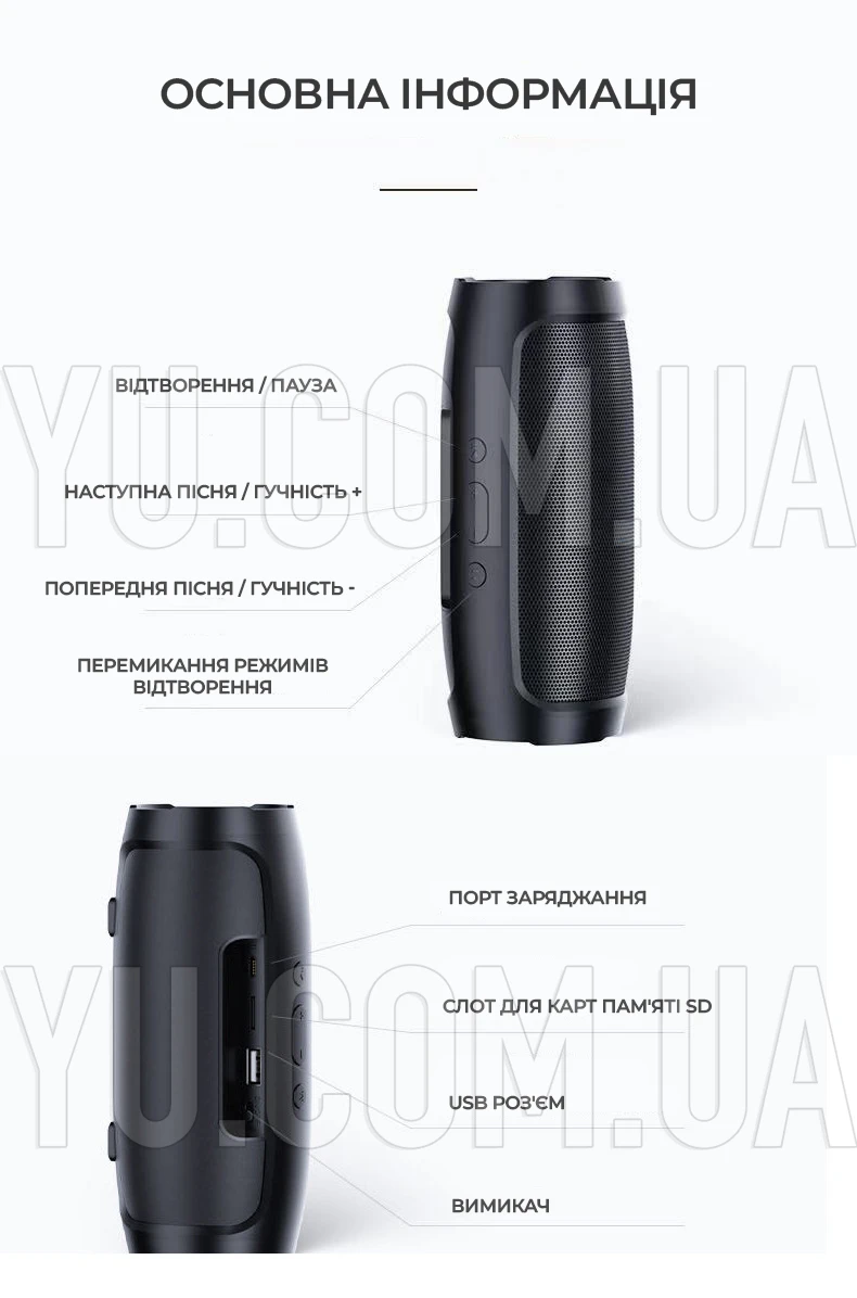 Портативна колонка SPS UBL E3 MINI бездротова bluetooth-колонка Портативна колонка SPS UBL E3 MINI бездротова bluetooth-колонка